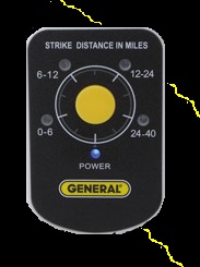 General Tools LD7 Personal Lightning Detector
